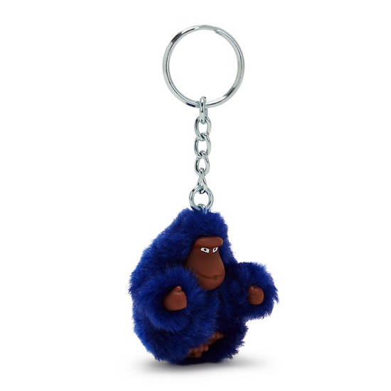Accessoires Kipling Sven Extra Small Mode Monkey Keychain Bleu | FR 1247NW